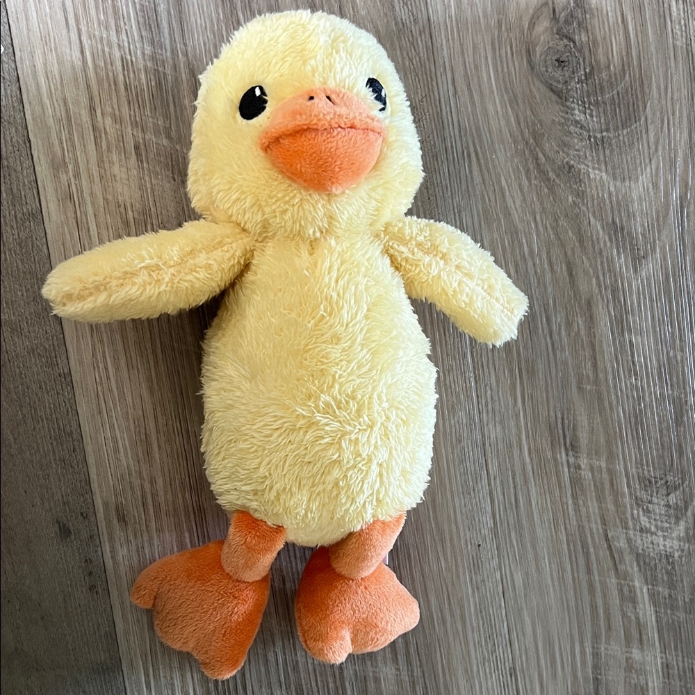 BRAND NEW super soft yellow duck plush toy for baby!